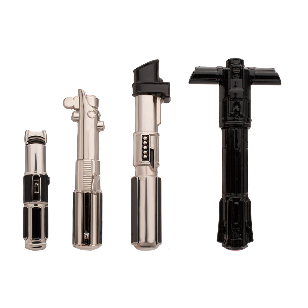 Star Wars 3D Lightsaber 4pcs Pin Set – Jewelry Brands Shop