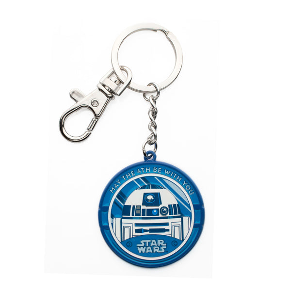 Star Wars R2-D2 May the 4th Be With You Keychain