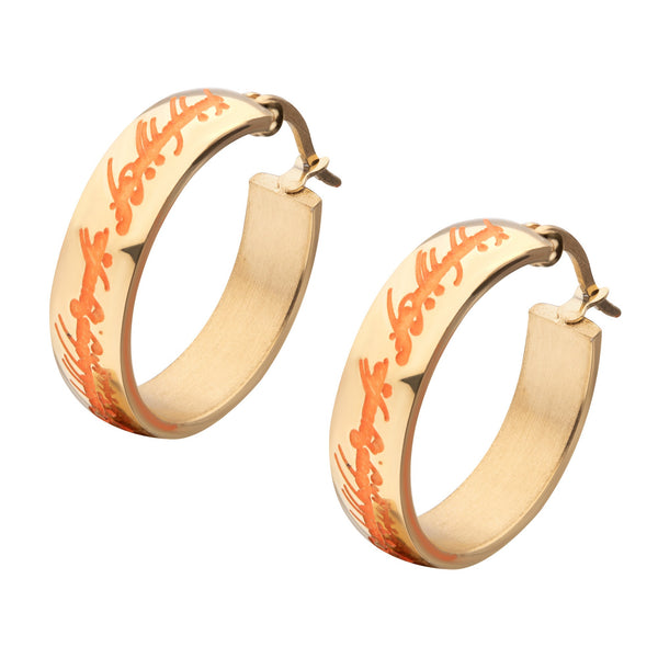 The Lord of the Rings Hoop Earrings
