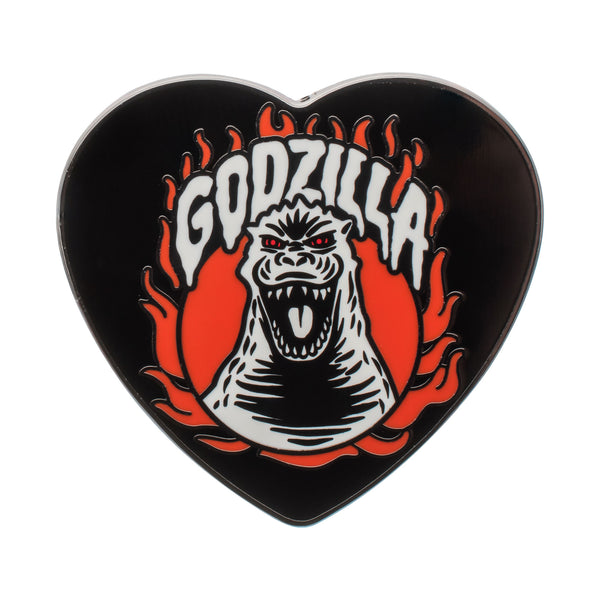 Godzilla Heart Enamel Pin