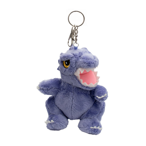 Godzilla Purple Plush Keychain