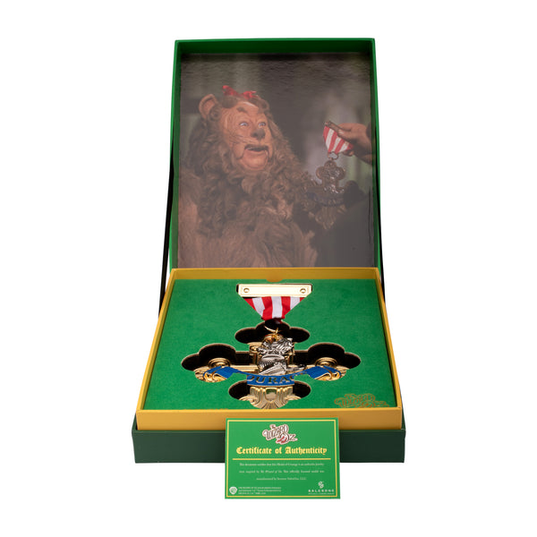 The Wizard of Oz Cowardly Lion's Medal of Courage Replica Pin