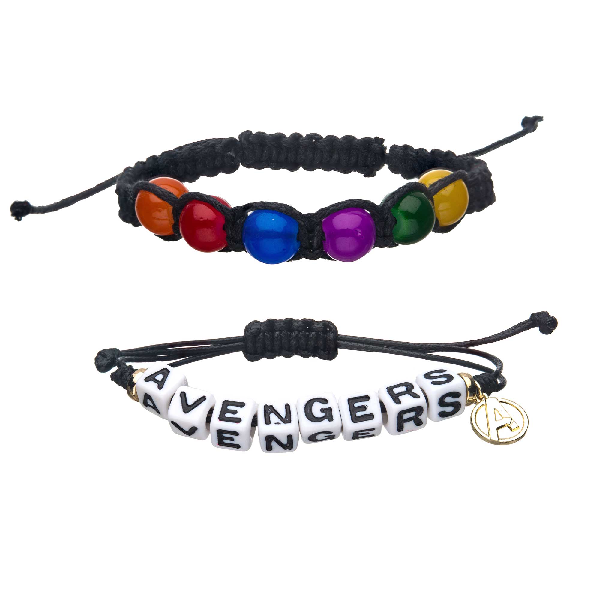 Marvel Avengers Cord Bracelet Set