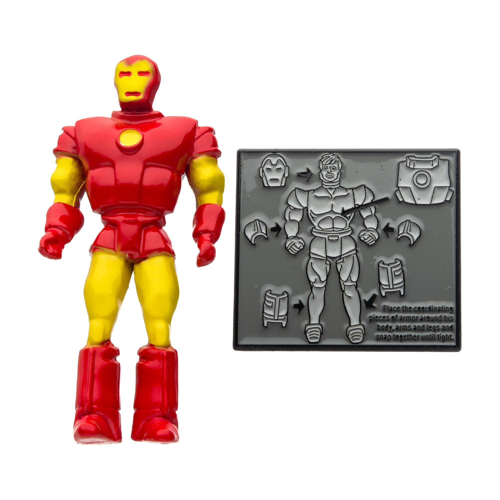 Marvel Iron Man 3D 80th Years Lapel Pin Set