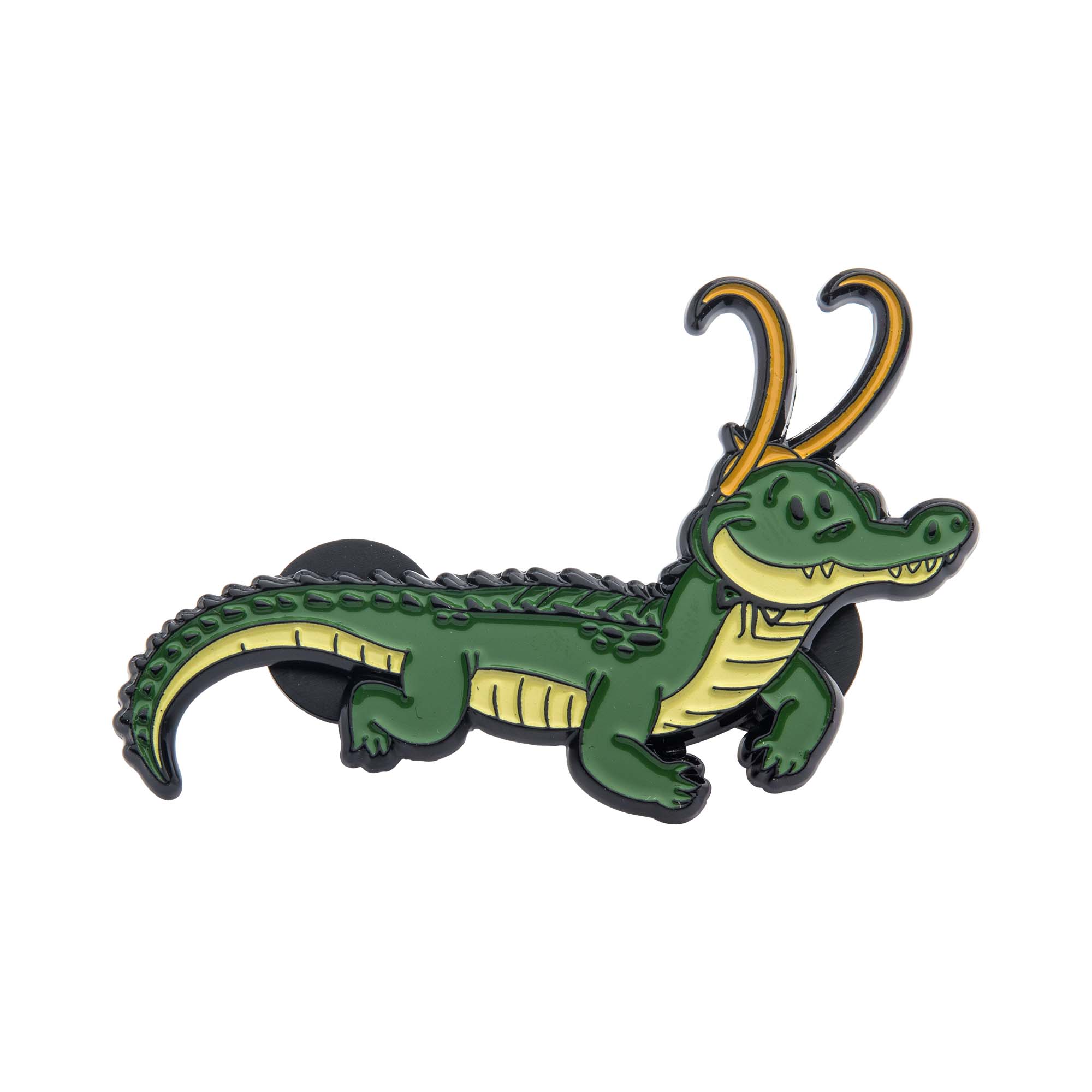 Marvel Loki alligator Base Metal Pin