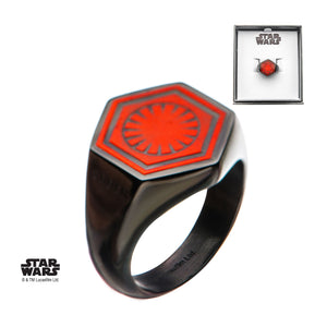 Star Wars Episode 8 Fist Order Signet Ring