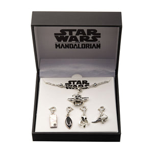 Star Wars Mandalorian Interchangeable Charm Pendant Necklace