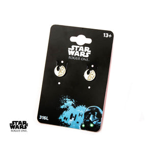 Star Wars Rogue One Cut Out Rebel Alliance/Galactic Empire Symbol Stud Earrings [NOT AVAILABLE]