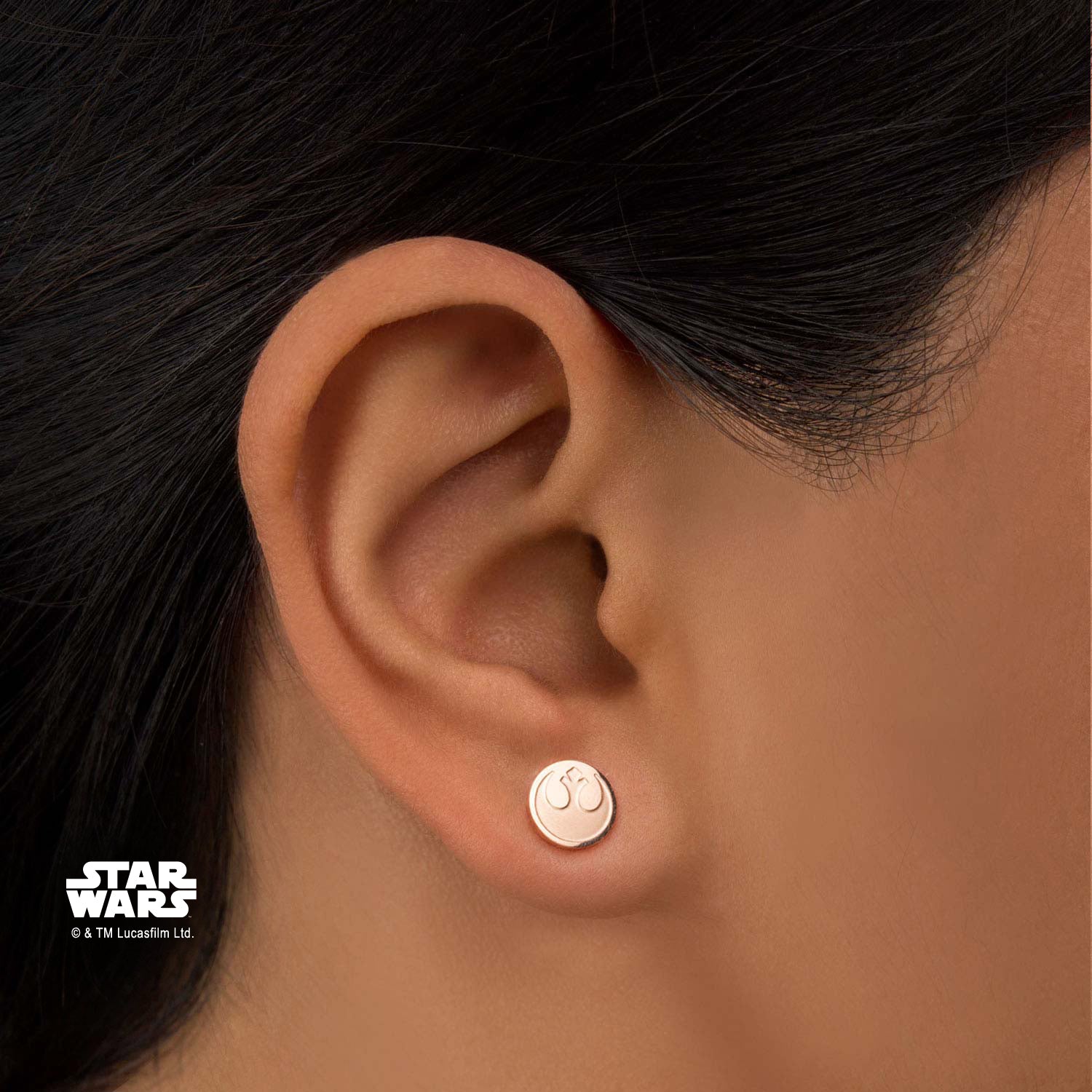 Star Wars Rebel Alliance Symbol Stud Earrings