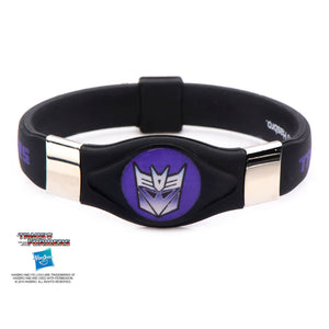 Transformers Decepticon Logo Silicone Bracelet