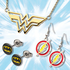 DC Comics + Jewelry Brands = Cool Swag for You!