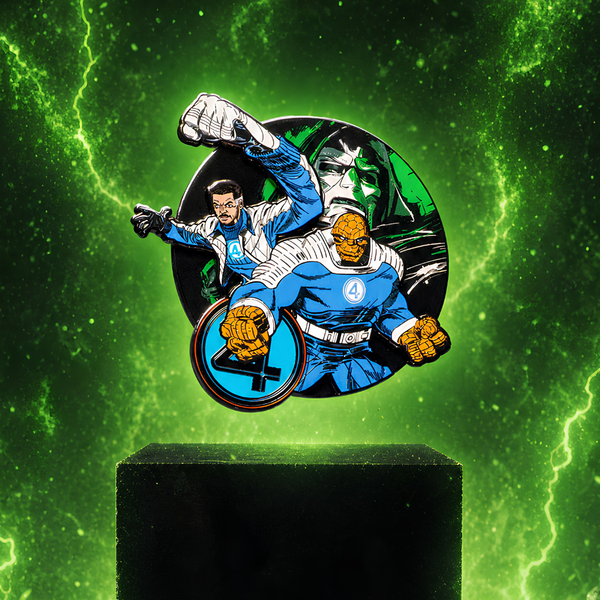Avengers Doomsday Fantastic Four Giant Layered Pin
