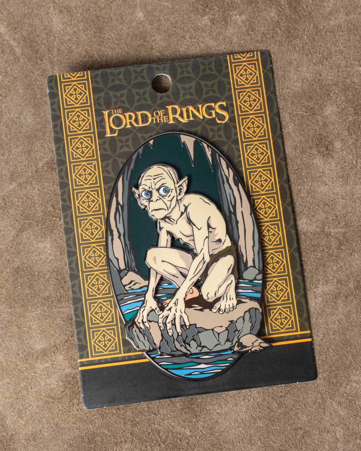 Lord of the Rings Gollum Layered Enamel Pin
