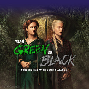 House Of The Dragon Team green or Black banner