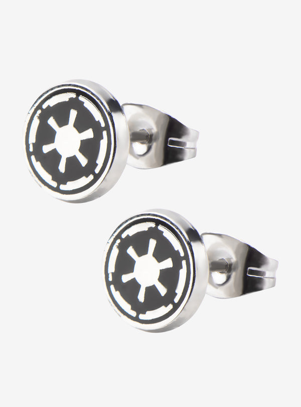 Star Wars Imperial Symbol Stud Earrings