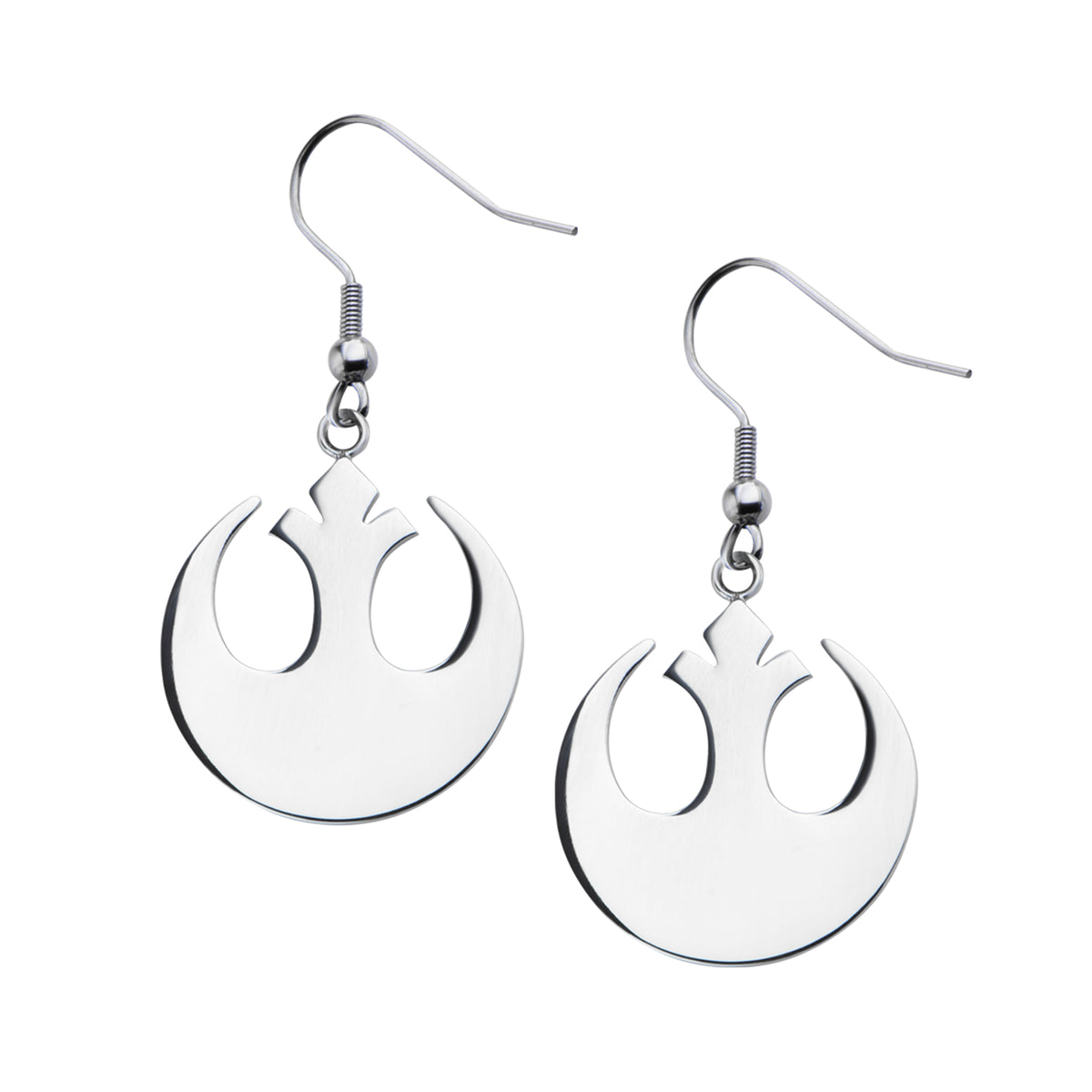 Star Wars Rebel Alliance Symbol Hook Dangle Earrings