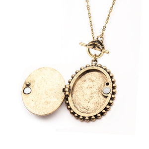 Agatha All Along Cameo Locket Replica Necklace