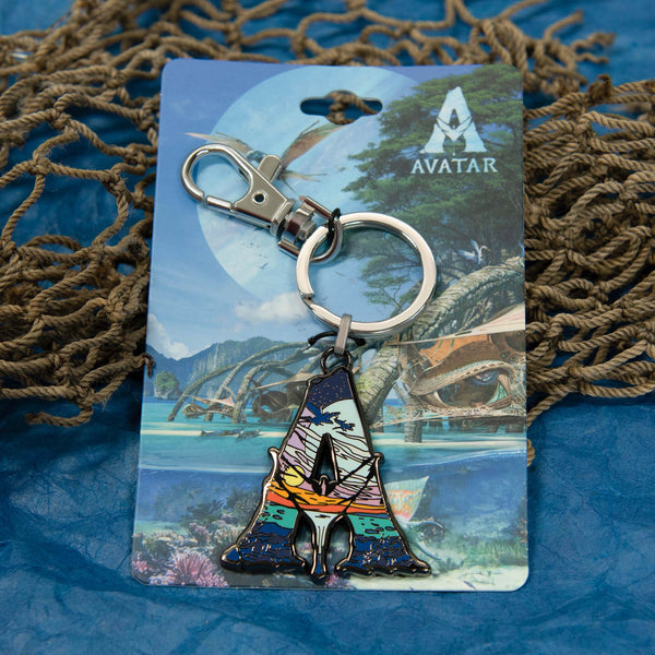 Avatar 2 Logo Keychain