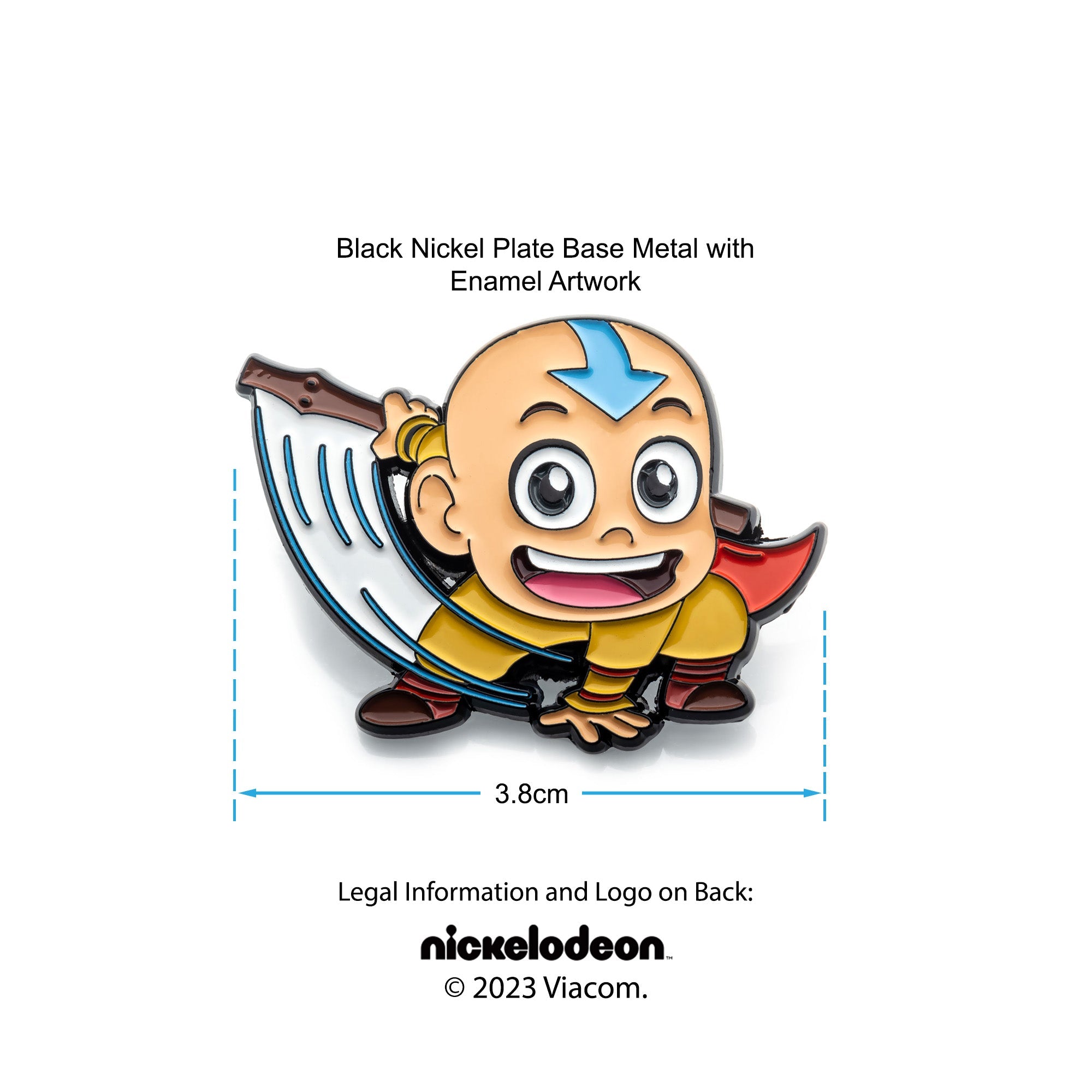 Avatar: The Last Airbender Chibi Aang Pin - Jewelry Brands Shop