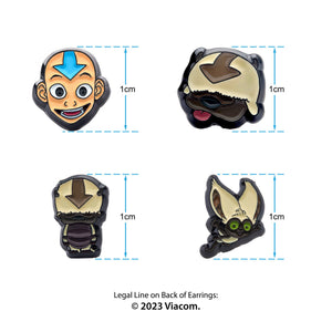 Avatar: The Last Airbender Earrings Set (4Pairs) - Jewelry Brands Shop