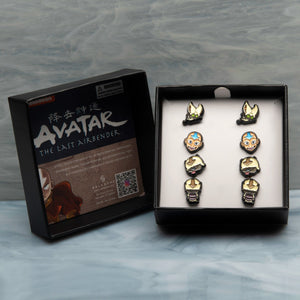 Avatar: The Last Airbender Earrings Set (4Pairs) - Jewelry Brands Shop