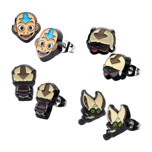 Avatar: The Last Airbender Earrings Set (4Pairs)