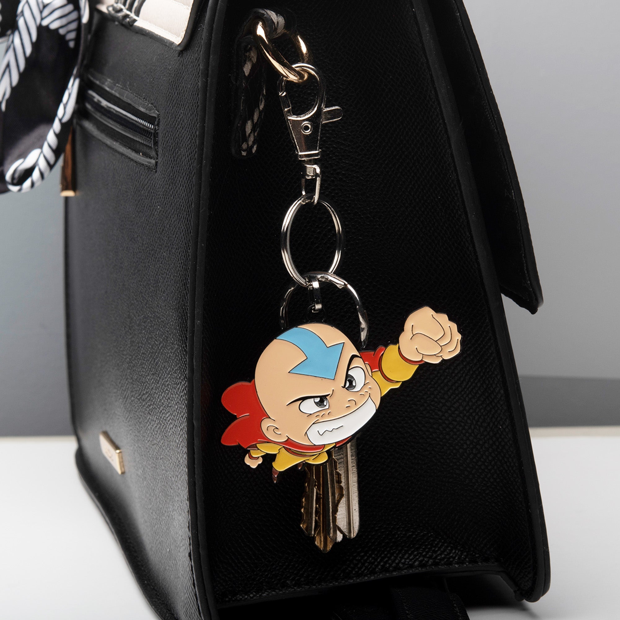 Avatar: The Last Airbender Flying Chibi Aang Keychain - Jewelry Brands Shop