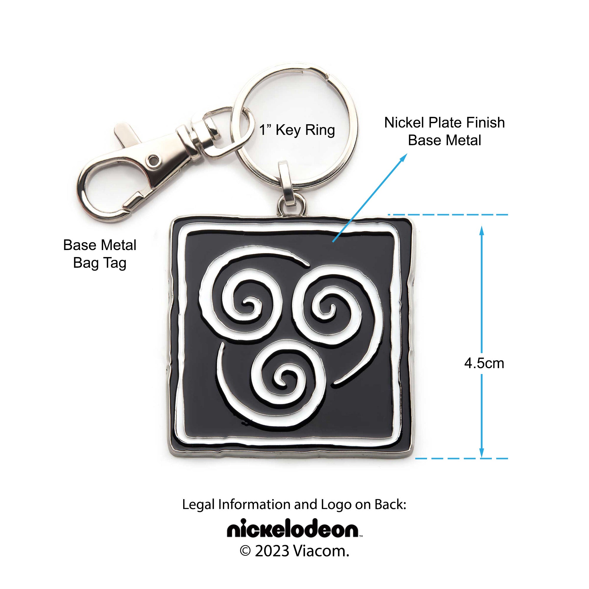 Avatar: The Last Airbender The Air Nomads Symbol Keychain - Jewelry Brands Shop