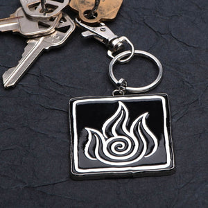 Avatar: The Last Airbender The Fire Nation Symbol Keychain - Jewelry Brands Shop