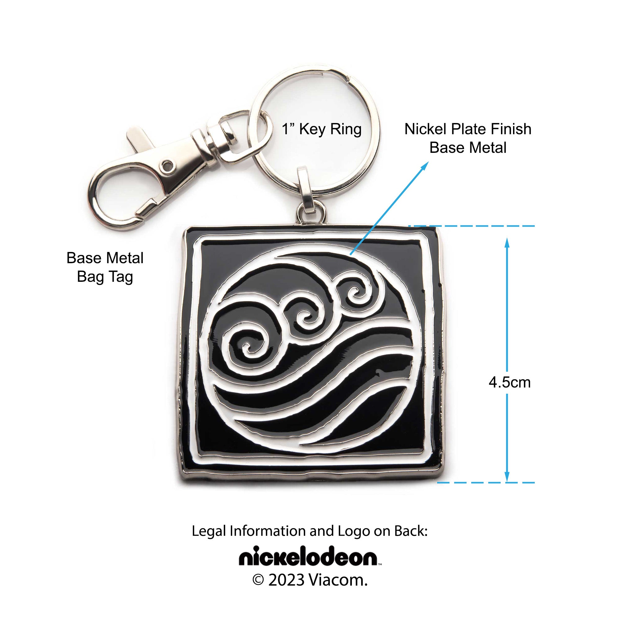 Avatar: The Last Airbender The Water Tribe Symbol Keychain - Jewelry Brands Shop