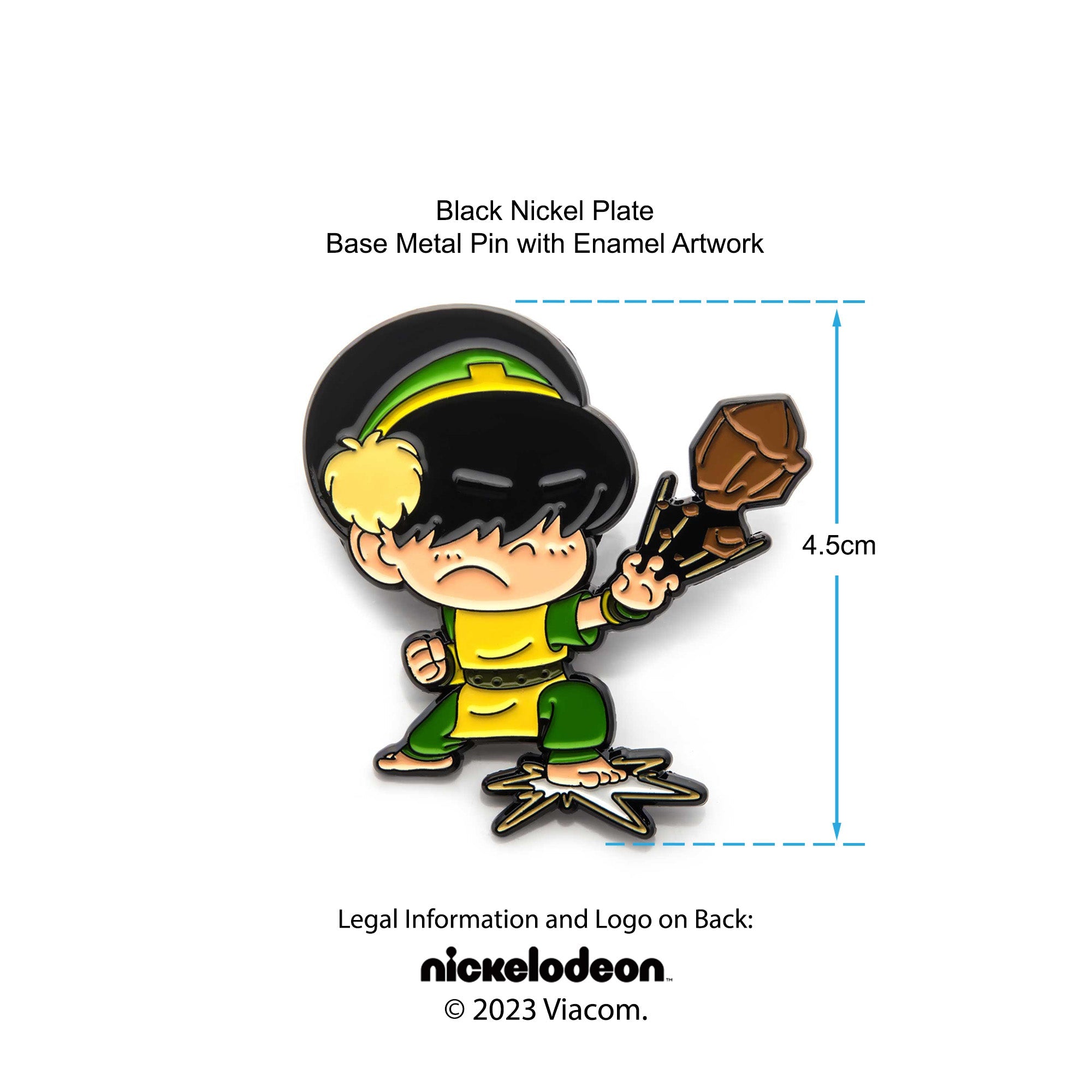 Avatar: The Last Airbender Toph Chibi Lapel Pin - Jewelry Brands Shop