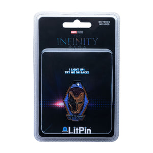 Avengers Endgame Iron Man Helmet Litpin - Jewelry Brands Shop