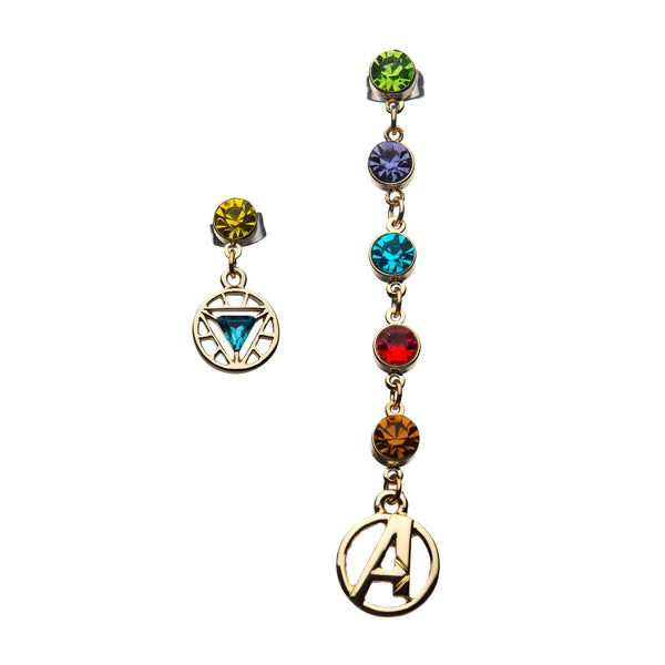 Marvel Avengers Stud Earrings Set