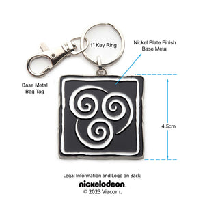 Nickelodeon Avatar: The Last Airbender The Air Nomads Symbol Keychain