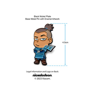 Nickelodeon Avatar: The Last Airbender Sokka Chibi Lapel Pin