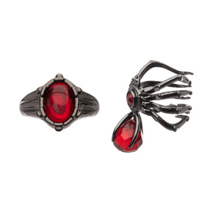 Beetlejuice & Ex - wife Adjustable Ring Set - Jewelry Brands Shop