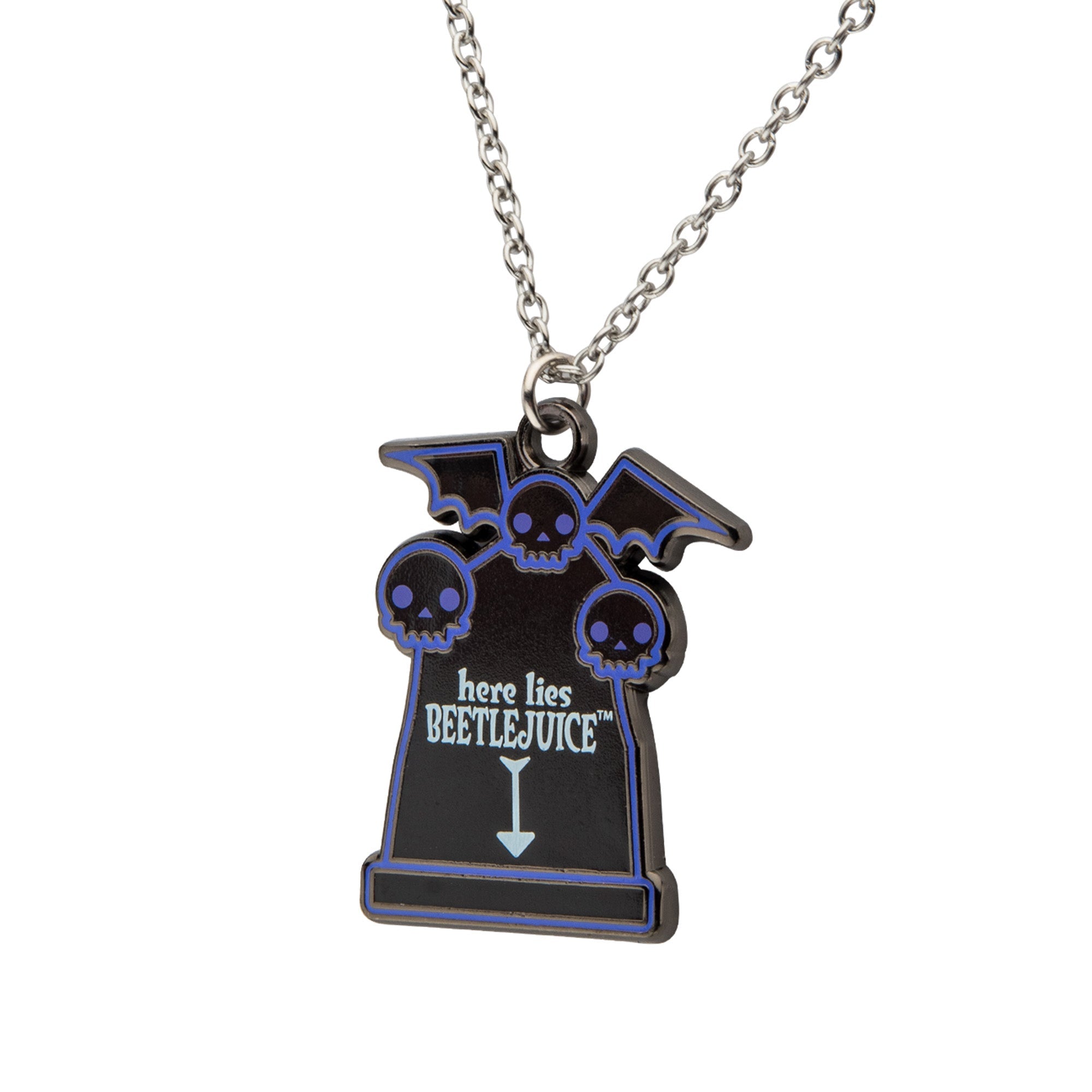 Beetlejuice Tomb Stone Necklace - Jewelry Brands Shop