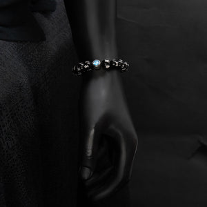 Marvel Small Kimoyo Acrylic Blue Bead Bracelet