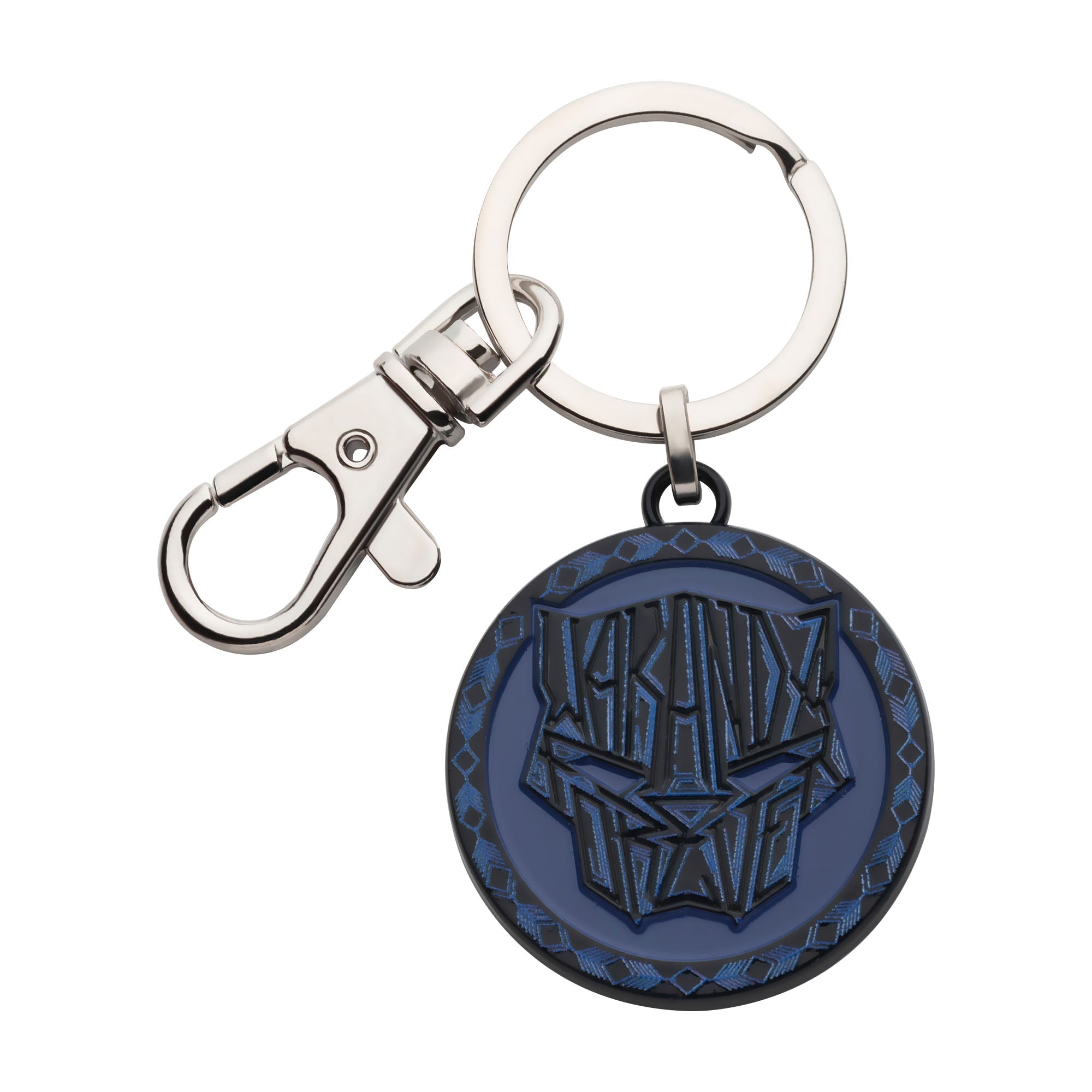 Black Panther: Wakanda Forever Panther Text Keychain - Jewelry Brands Shop