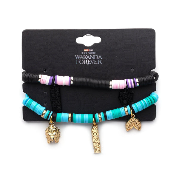Black Panther/Namor Puka Bracelet Set