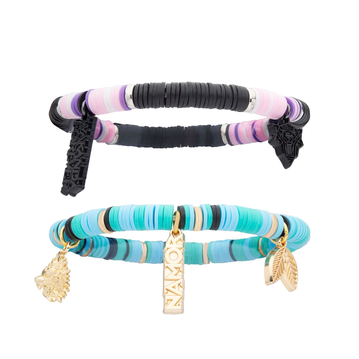 Black Panther/Namor Puka Bracelet Set