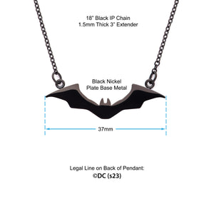 DC Comics Warner Brothers The Batman Batarang Double-hung Necklace