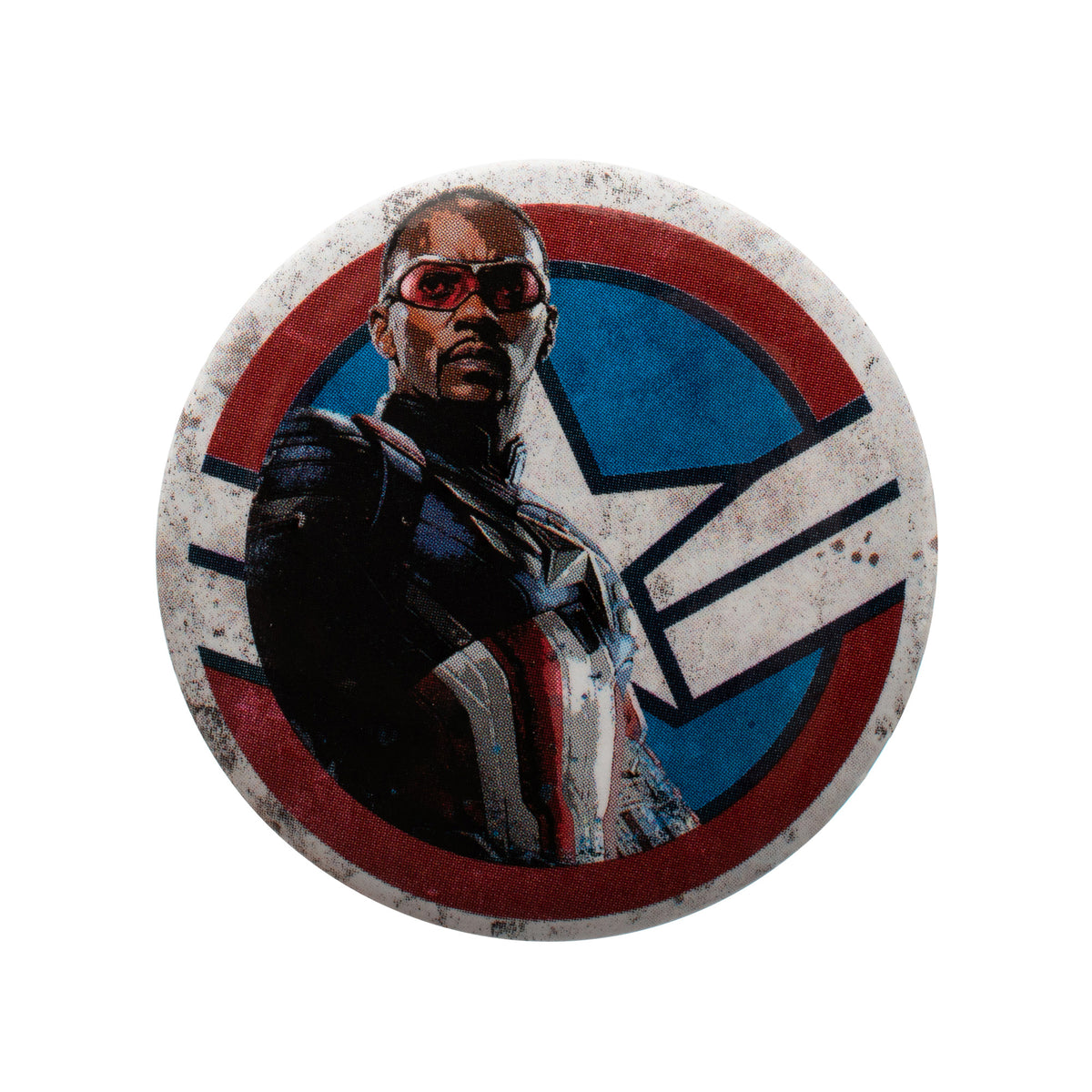 Marvel Captain America Brave New World Shield Button Pin