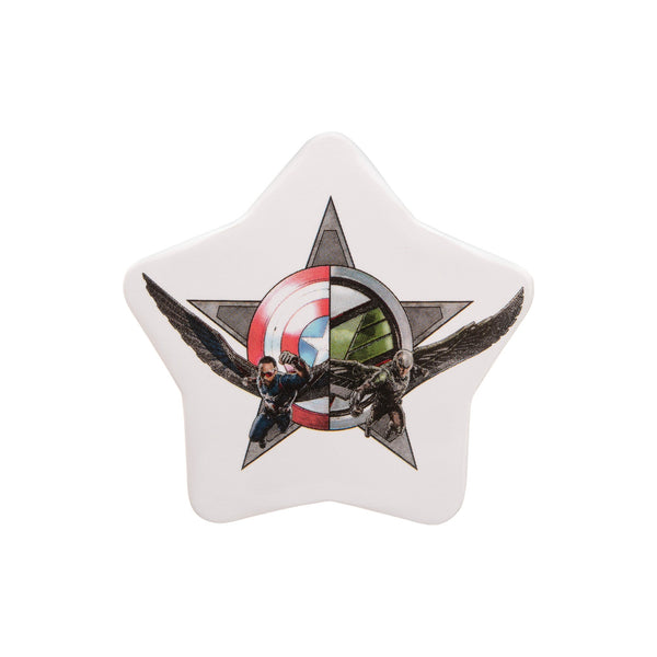 Marvel Captain America Star Button Pin