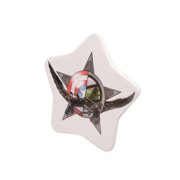 Marvel Captain America Star Button Pin