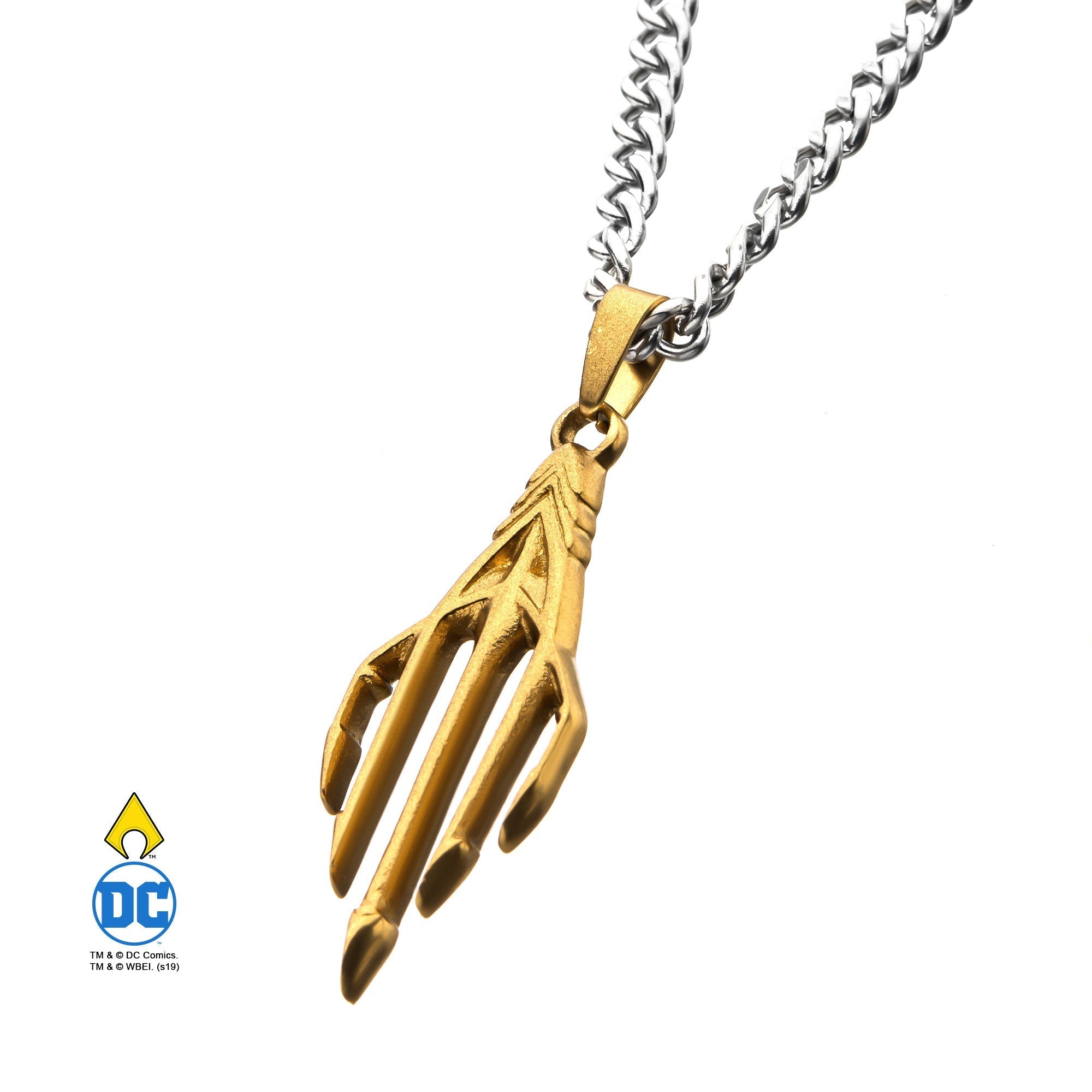 DC Comics Aquaman Trident Pendant Necklace - Jewelry Brands Shop