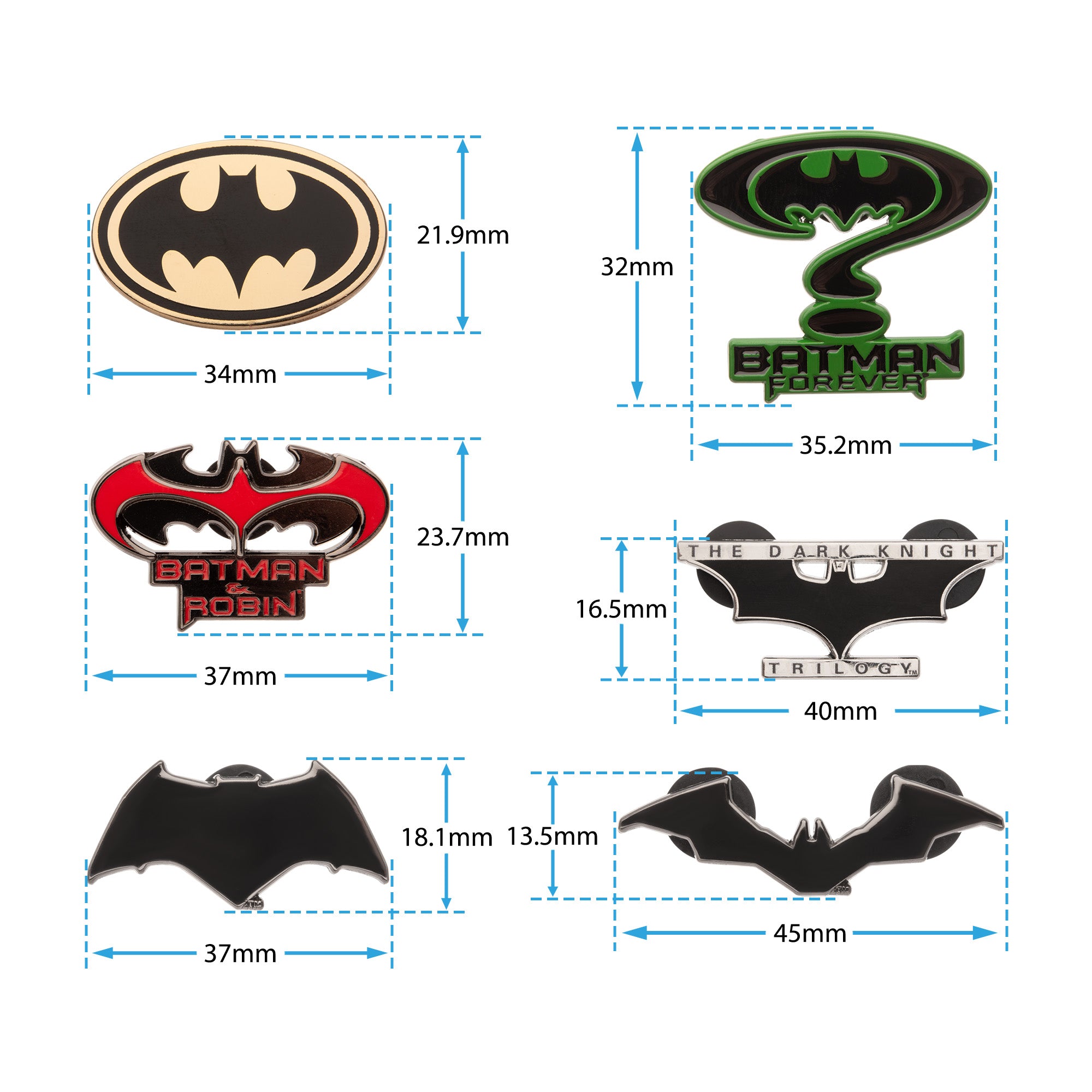 DC Comics Batman Blind Box Pin - Jewelry Brands Shop