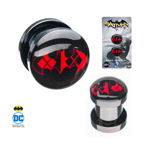 DC Comics Batman Harley Quinn Screw Fit Plug - Jewelry Brands Shop