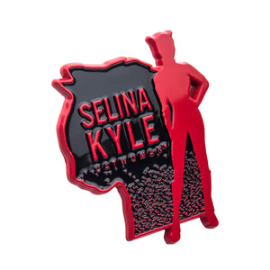 DC Comics Batman Selina Kyle Cat Woman Lapel Pin - Jewelry Brands Shop