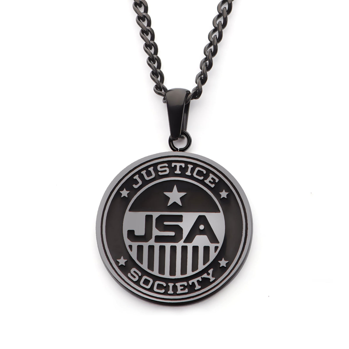 DC Comics Black Adam Black JSA Necklace